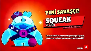 SQUEAK Çıktı!!! Tek Seferde SQUEAK Çıkardım / Brawl Stars