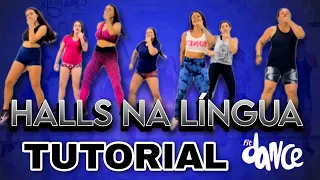 📣 TUTORIAL ‼️ HALLS NA LÍNGUA - Kadu Martins | FitDance (Coreografia)