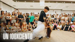 Luis y Andrea 🔥 Un 100xciento [4K]  Dj Alejandro & Nati Hen 📍BachataSpain 2023