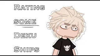 Bakugou Rates Some Deku Ships! || Mha Gacha Club || |BkDk🥦💥|