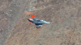 Star Wars Canyon, Last F-4 Flight in the USA??? Death Valley Calif.  Oct 2016