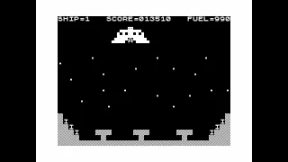 Lunar Rescue for the ZX81
