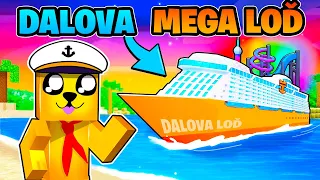 KOUPIL Jsem si MEGA LOĎ v Minecraftu!🛳️