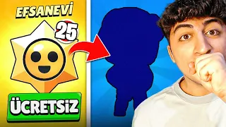 ÜCRETSİZ 25 STAR HEDİYESİ GELDİ! (EFSANEVİ KARAKTER ÇIKTI 😲) | BRAWL Stars