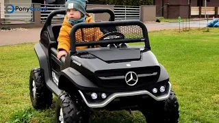 Детский электромобиль Mercedes-Benz Unimog 2011 Concept 4x4