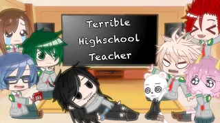 Start Of The Year Reacts To Terrible Highschool Teacher