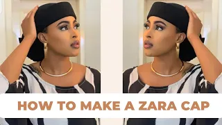 How to make a zara cap | Trendy | Detailed