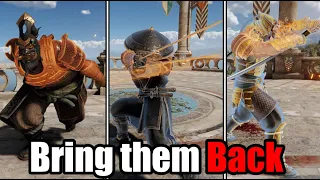 7 ForHonor moves we Need Back