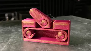 What 2 things make this 3d printed fidget switch so special?