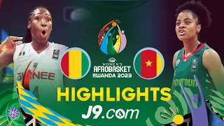 Guinea 🇬🇳 v Cameroon 🇨🇲 | Group Phase | J9 Highlights | FIBA Women's Afrobasket 2023