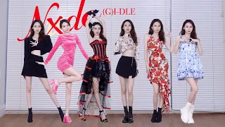 (G)I-DLE - 'Nxde' Full Dance Cover with 6 Outfits | adadance