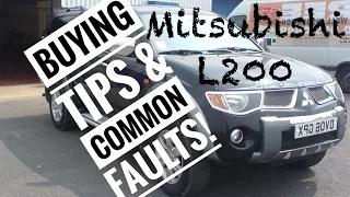 How To Check Over A Mitsubishi L200 - Buyers Tips & Common Faults