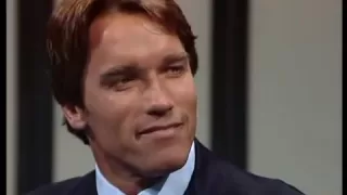 Thomas Gottschalk im Gespräch mit Arnold Schwarzenegger 1985
