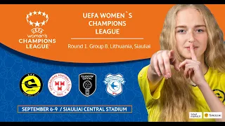 UEFA moterų Čempionių lygos atrankos turnyro finalas: FC „Gintra“ - FC „Glasgow City“