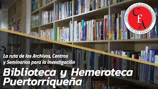 Biblioteca y Hemeroteca Puertorriqueña (18/10/23)