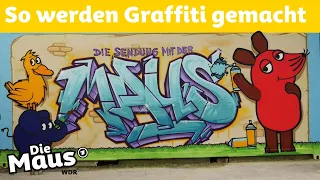 Wie entsteht ein Graffiti? | DieMaus | WDR