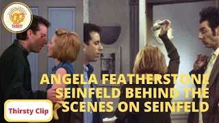 Angela Featherstone Behind-the-Scenes On Seinfeld Set