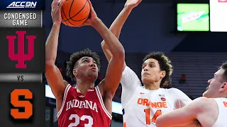 Indiana vs. Syracuse Condensed Game | 2021-22 ACC Men’s Basketball