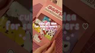 sanrio gift idea! #sanrio #diy #giftideas #asmr #papercraft #craft #hellokitty #newjeans #kpop #cute