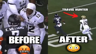 Travis Hunter gets INSTANT KARMA After LASHING OUT on Him 😳 | Colorado vs Washington State