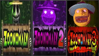 Zoonomaly VS Zoonomaly 2 VS Zoonomaly 3 (Final Boss Monster From Darkness Brought To Light)