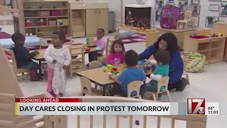 Day without Child Care: NC providers set to close for one day for demonstration