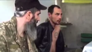 Война видео Украина Донбас Чеченцы в Украине пленили российских наемников Батальон Шейха Мансура   Y