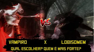 Skyrim - Vampiros ou Lobisomens? Qual a melhor escolha? (Vampire Lord, Dawnguard)