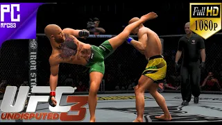 Conor McGregor vs Jose Aldo | FULL FIGHT | UFC Undisputed Forever | RPCS3 Gameplay