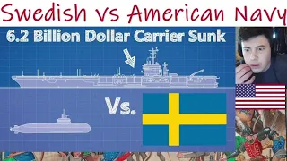 American Reacts How a Single Swedish Submarine Defeated the US Navy