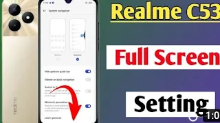 Realme C53 Full Screen Setting 2024 || How To Full Screen Setting Realme C53 2024  #mudabbirshaikh