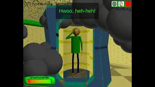 a guide for getting the secret ending in demo style in baldi basics remastered