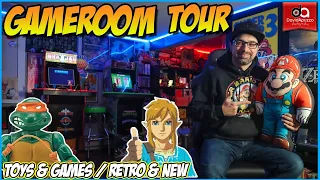 GameRoom Tour 2021, David Apuzzo's Retro Man Cave