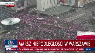 Marsz Niepodległości składa hołd pokoleniom Polaków walczących o wolną Polskę 🇵🇱