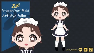 [Vtuber 2d] Rigging Yuri Maid - [Live2d Showcase]