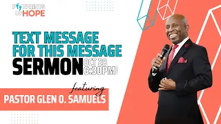 Text Message For This Message w/ Pastor Glen 0. Samuels