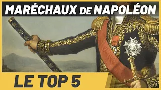 Top 5 maréchaux de NAPOLÉON. Les meilleurs officiers de la Grande Armée. DOCUMENTAIRE.