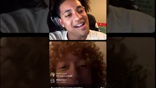 Cam Wilder & Nelson IG Live “ You keep team switching, I’m pulling up to Miami”