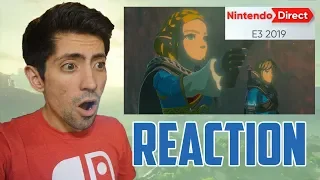 BREATH OF THE WILD SEQUEL!? Nintendo E3 2019 Direct Reaction Highlights!
