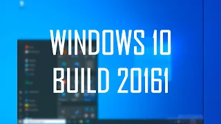 Windows 10 Build 20161 - New Start Menu, Windows Is Changing!