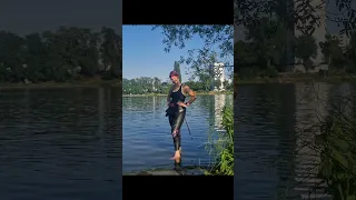 With lots of anticipation, I was finally able to jump into the Mosel with the new wetsuit