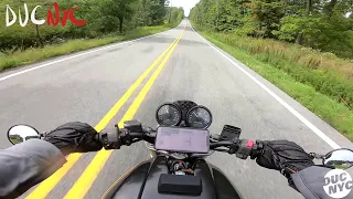 to the DAM! Ride down South 191 in PA on my Ducati  v1735