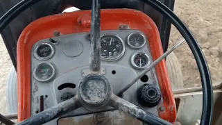 Hızlı giden traktör // İkinci Viteste Çift Sürümü (Massey Ferguson)