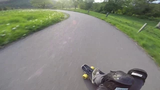 Downhill Longboard - GoPro RAW Run [Switzerland]