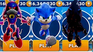 Sonic Dash - Metal Sonic VS Sonic VS Reaper Metal Sonic _ Movie Sonic vs All Bosses Zazz Eggman