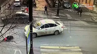Пешехода сбили на улице Маяковского в Петербурге