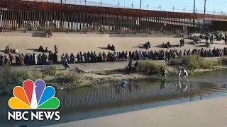 Migrant Surge At Border Ahead Of Title 42 Ending