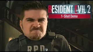 AngryJoe Plays Resident Evil 2 Demo!