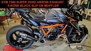 KTM 1390 Super Duke Arrow Muffler Sound Sample