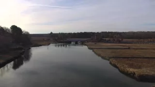 Scorton Creek, Sandwich MA-Drone VIew